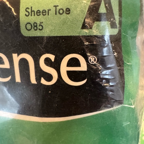 Vintage Pantyhose No Nonsense Control Top Premium Nylon Tan Size A Reinforced - Picture 2 of 10